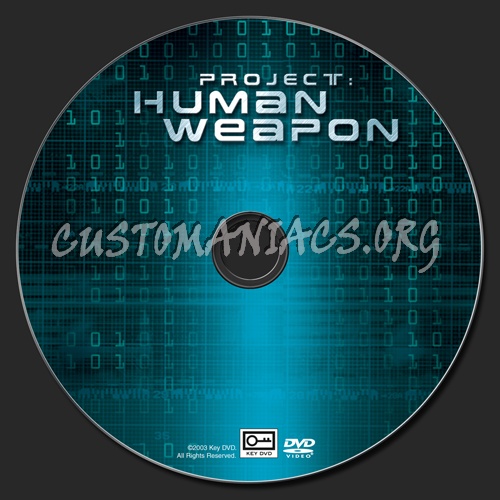 Project: Human Weapon dvd label