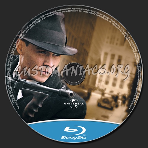 Public Enemies blu-ray label