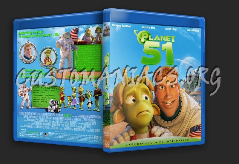 Planet 51 blu-ray cover