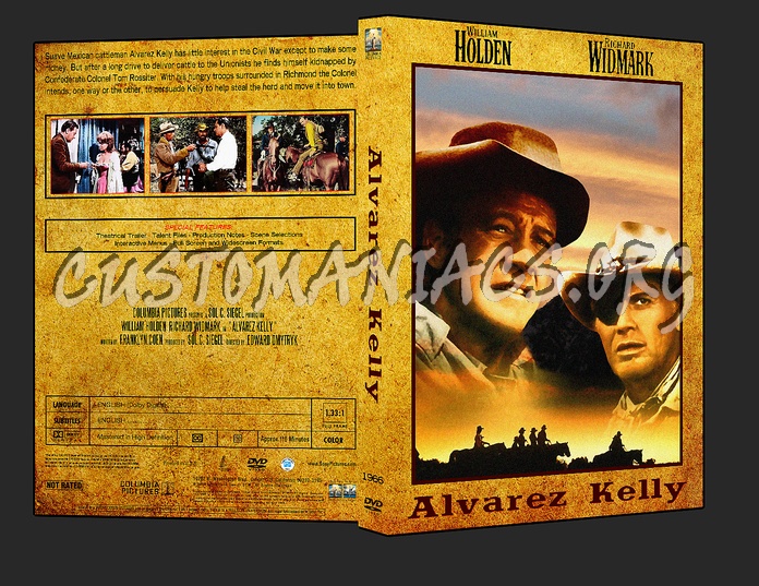 Western Collection - Alvarez Kelly 1966 dvd cover