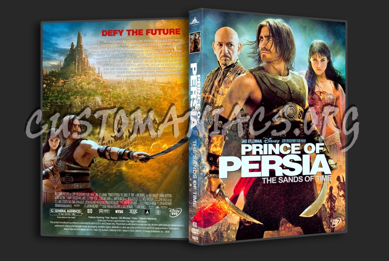 Prince of Persia: The Sands of Time dvd cover