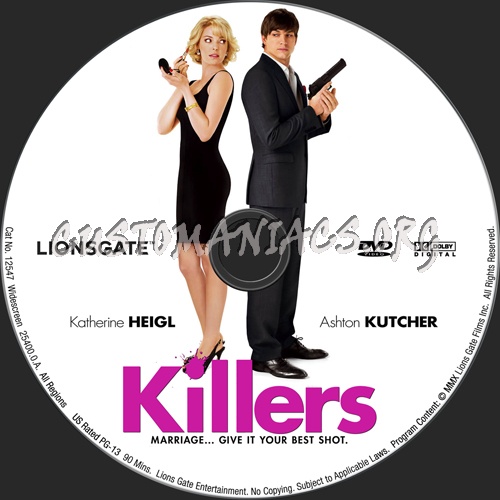 Killers dvd label