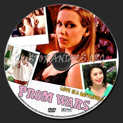 Prom Wars dvd label