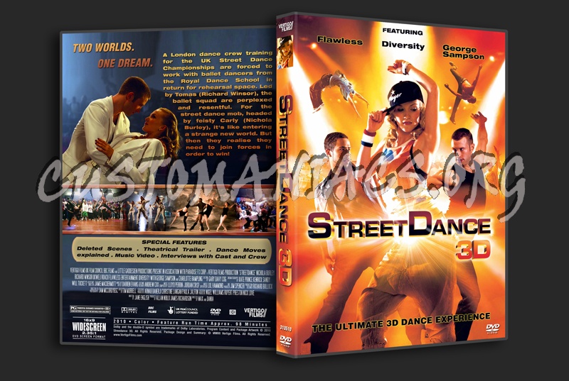 StreetDance 3D dvd cover