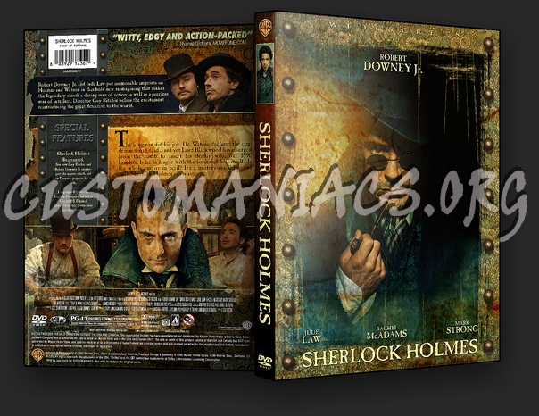 Sherlock Holmes dvd cover