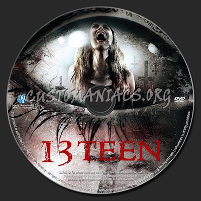 13 Teen dvd label