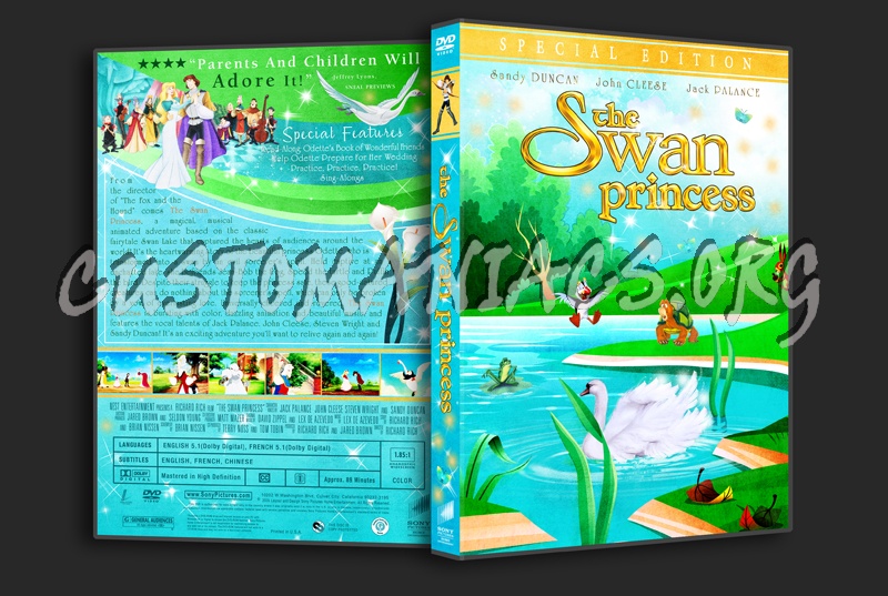 The Swan Princess dvd cover