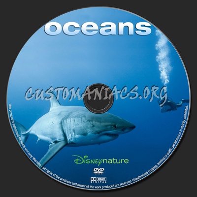 Oceans dvd label