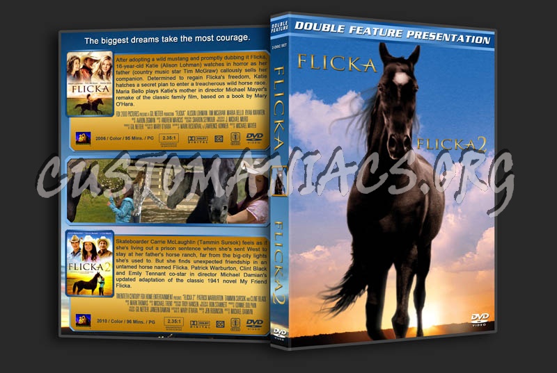 Flicka / Flicka 2 Double Feature dvd cover