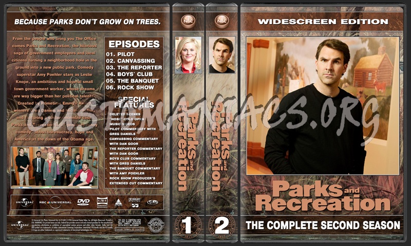 Parks and Recreation dvd cover