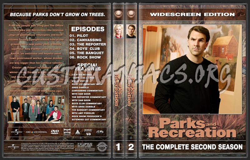 Parks and Recreation dvd cover