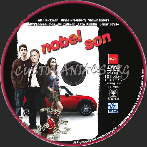 Nobel Son dvd label