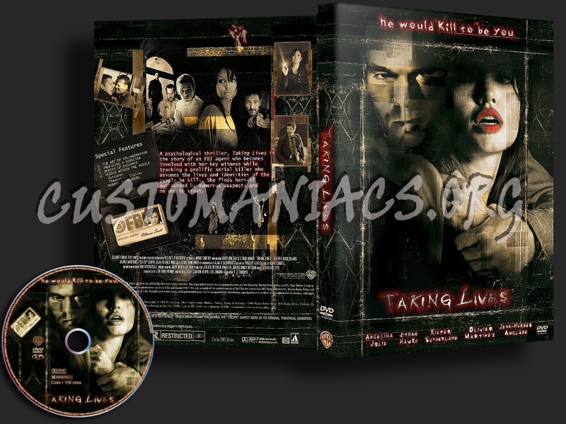 Taking Lives dvd cover