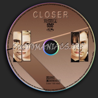 Closer dvd label
