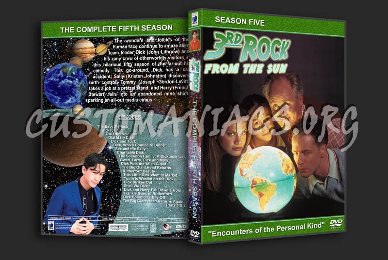 3rd Rock From The Sun - Seasons 1-6 dvd cover