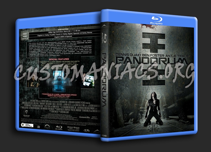 Pandorum blu-ray cover