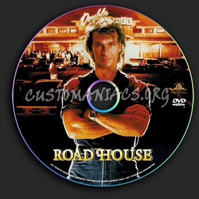Road House dvd label - DVD Covers & Labels by Customaniacs, id: 1333 free  download highres dvd label