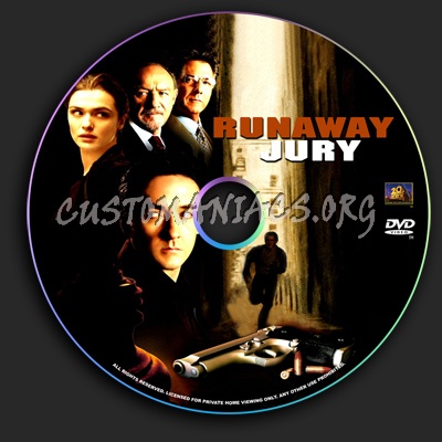 Runaway Jury dvd label