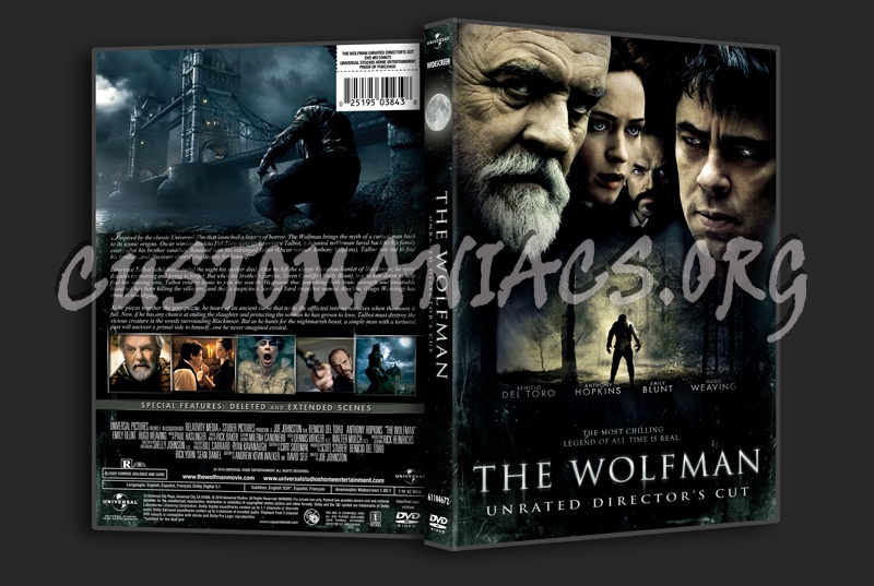 The Wolfman - Director's Cut dvd cover