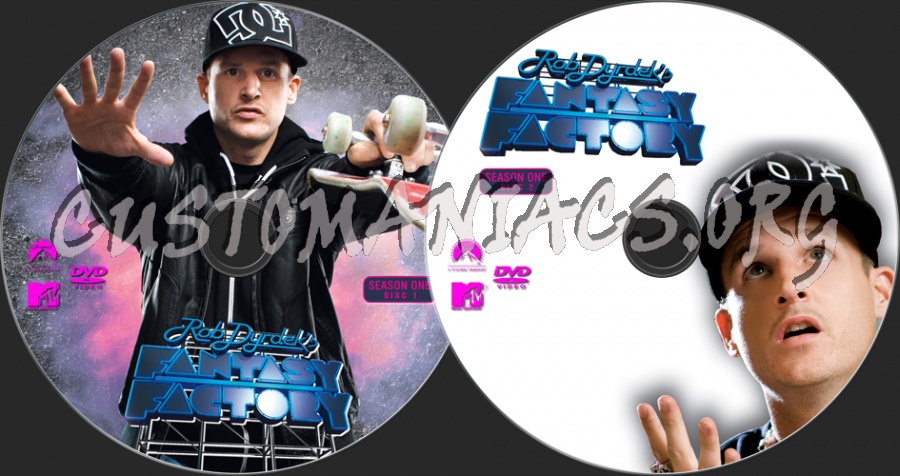 Rob Dyrdek's Fantasy Factory - Season 1 dvd label