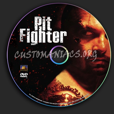 Pit Fighter dvd label