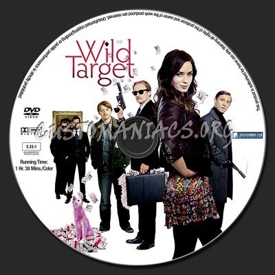 Wild Target dvd label