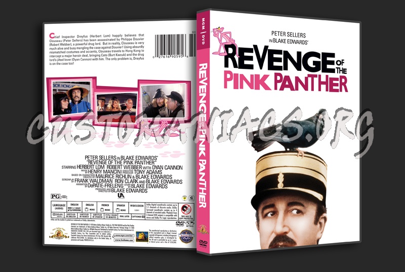 Revenge of the Pink Panther dvd cover