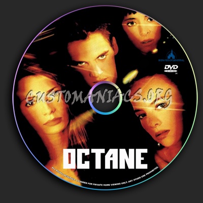 Octane dvd label