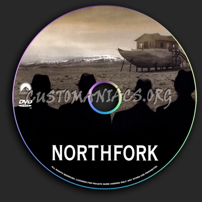 Northfork dvd label