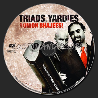 Triads, Yardies and Onion Bhajees dvd label