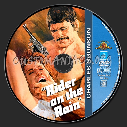 Charles Bronson Collection - Rider On The Rain dvd label