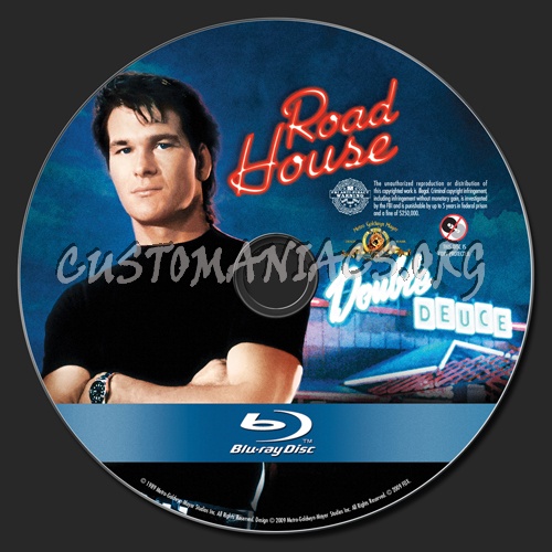 Road House blu-ray label