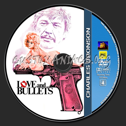 Charles Bronson Collection - Love And Bullets dvd label