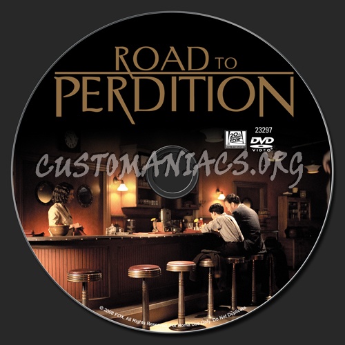 Road to Perdition dvd label