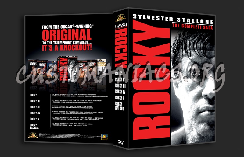 Rocky Saga dvd cover