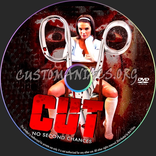 Cut dvd label