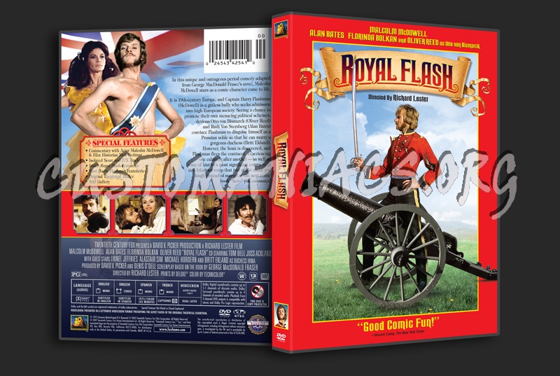 Royal Flash dvd cover