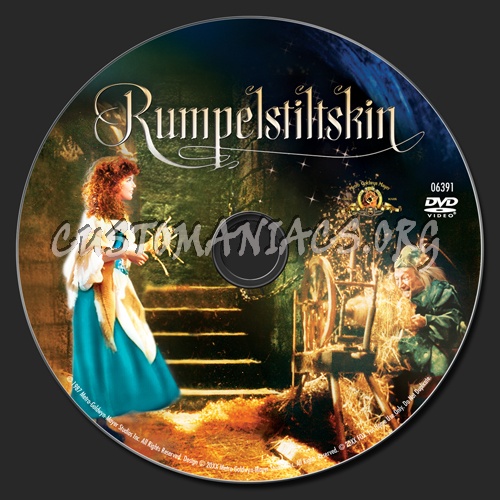 Rumpelstiltskin dvd label