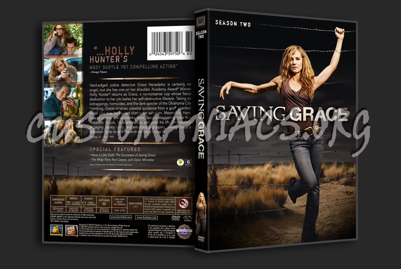 Saving Grace Season 2 dvd cover