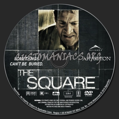 The Square dvd label