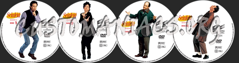 Seinfeld Season 6 dvd label