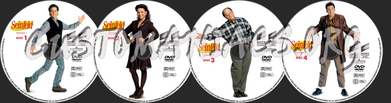 Seinfeld Season 7 dvd label