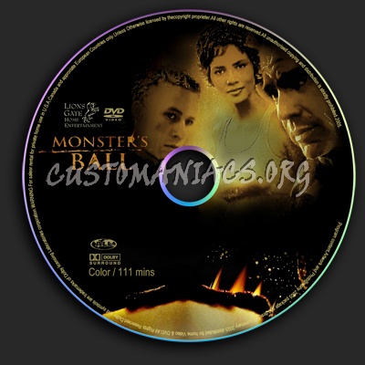 Monster's Ball dvd label