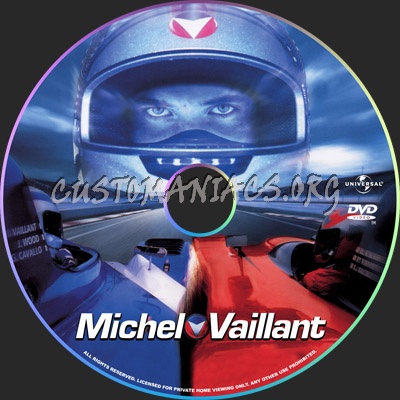 Michel Vaillant dvd label