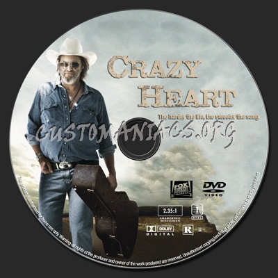 Crazy Heart dvd label