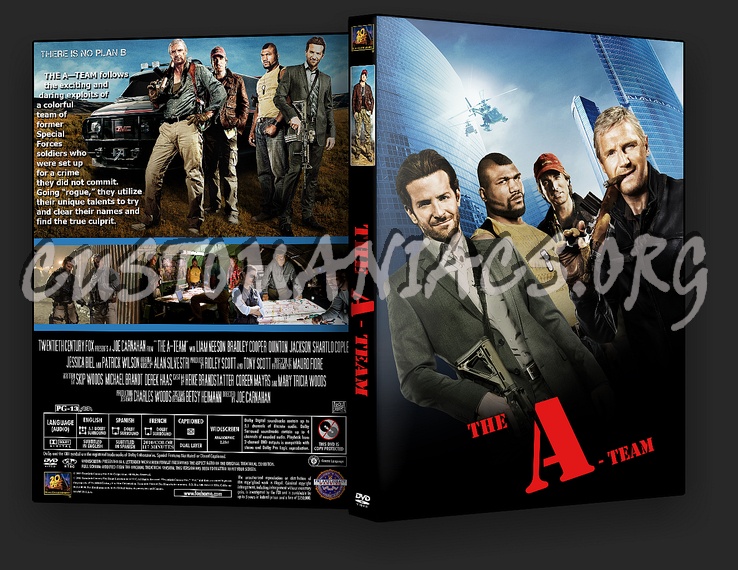 The A-Team dvd cover