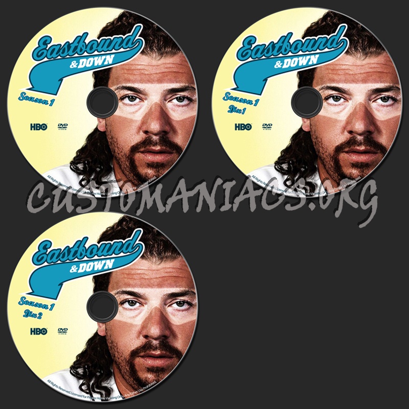 Eastbound & Down dvd label