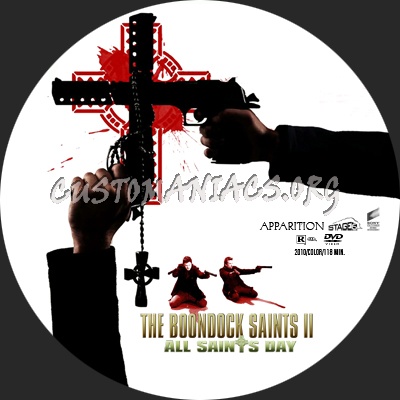 Boondock Saints 2-All Saints Day dvd label