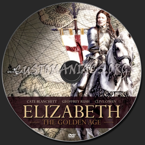 Elizabeth: The Golden Age dvd label