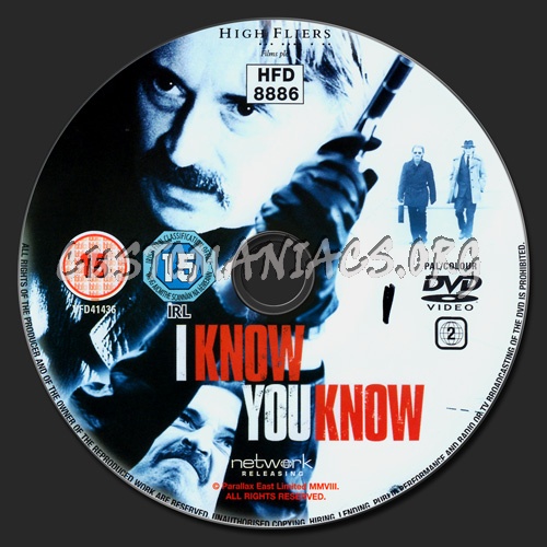 I Know You Know dvd label